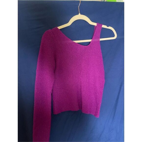 ASOS One-Sleeve sweater Fuschia S - Picture 3 of 6